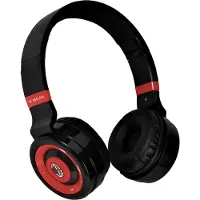 Techmade AC Milan Kabellose Over-Ear-Kopfhörer HiFi Stereo Mikrofon SD FM Radio