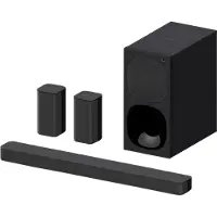 Sony HT-S20R, 5.1 Kanäle, 400 W, Dolby Digital, Dolby Dual Mono, Aktiver Subwoofer, Kabelgebunden, Schwarz