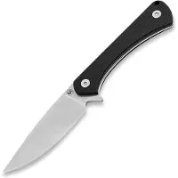 Böker Brasa Messer Droppoint-Klinge Stonewash-Finish Kydex-Scheide