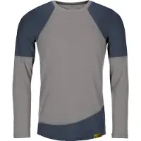 Grüezi Bag - Woodwool Longsleeve Mr. Picard - Merinoshirt Gr L grau