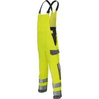 Kübler Latzhose PROTECTIQ HIGH VIS ARC2 PSA 3 warngelb/anthrazit Form 3394 Grösse 58