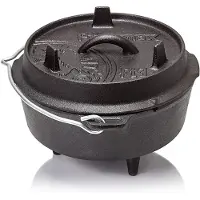 Petromax Feuertopf ft3 mit Füßen, schwarz, ca. 21 x 25 x H16 cm