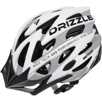 Meteor Drizzle Fahrradhelm Herren Damen Kinder-Helm MTB rollerhelm L 58-61 cm weiß/grau