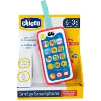Chicco Spiel-Smartphone "Smiley", bunt, Spieltelefone, KinderB:11cm H:21cm T:5cm, Kunststoff, Spiel-Smartphone, B:11cm H:21cm T:5cm