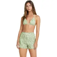 Billabong Badeshorts "Gone Tropic", Damen, Gr. L, grün (pistachio), Obermaterial:78% Nylon 22% Elasthan., Badehosen Badeshorts