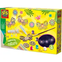 SES Creative Lichtergirlande - Inspired by nature, Bastelset für Kinder, 6 Jahr(e), Batterien erforderlich, Mehrfarbig