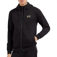 EA7 für Herren. 8NPM33_PJVRZ Core Identity Sweatshirt schwarz (L), Lässig, Sportlich, Baumwolle, Multisport