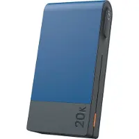 GP Batteries Portable PowerBank M20B, 20000 mAh, Lithium Polymer (LiPo), Quick Charge 3.0, Blau