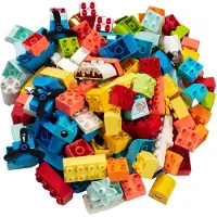 LEGO DUPLO Steine Sondersteine Bunt Gemischt 25x