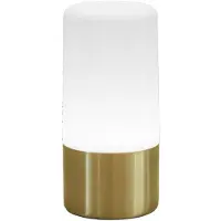 Newgarden LED-Akku-Tischleuchte Maia, grau, IP54, RGBW