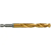 Milwaukee SHOCKWAVE Metallbohrer 10,0 x 120 mm HSS-G RED HEX Titan 1/4 Zoll 5...