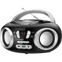 Selgros FM/AM-Radio in Chili-Schwarz mit Bluetooth und USB
