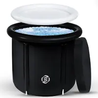 OEM Eisbadewanne - Draagbare - Badeeimer - Für Wim Hof Methode - Kühle Wasserbecken - Außenbadewanne - Portabel - Kühle Badeeimer
