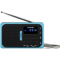 Blaupunkt PR5BL, Analog, FM, 1 W, Schwarz, Blau, 123 mm, 30 mm