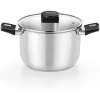 Monix M240224, Edelstahl, Edelstahl, Liter, Schwarz, Bakelit, Edelstahl