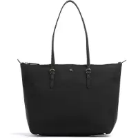 Ralph Lauren für Damen. 431916737002 Keaton mittelgroße Tragetasche schwarz (OSFA), Lässig, Nylon
