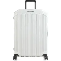 Piquadro PQ-Light 4-Rollen Trolley Koffer 69cm; glänzend Grau