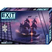 Kosmos EXIT-Das Spiel+Puzzle Das Gold der Piraten, 14 Stück(e), 12 Jahr(e)