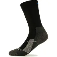Stoic - Merino Trekking Crew Socks - Wandersocken Gr 39-41 schwarz