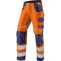 Kübler Sommerhose REFLECTIQ PSA 2 warnorange/dunkelblau Form 2407 Grösse 29K