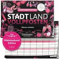 Sonstige Verlage DENKRIESEN - STADT LAND VOLLPFOSTEN - MÄDELSABEND EDITION "Männer verboten." - A4
