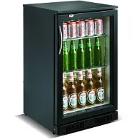 CombiSteel Barkühler Schwarz 1 Tür