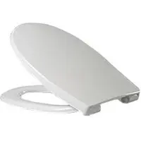 Hamberger Sanitary WC-Sitz Passat Premium Edelstahl, Soft Close, Take off, weiß