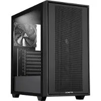 Chieftec | Night Hunter | GS-03B-BLK-OP | E-ATX Gaming Gehäuse, Schwarz, Midi Tower, PC, Schwarz, ATX, EATX, micro ATX, Mini-ITX, Gaming, 17,8 cm
