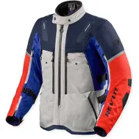 REV'IT! Revit Sand 5 H2O Textiljacke Sand / Blau 2XL