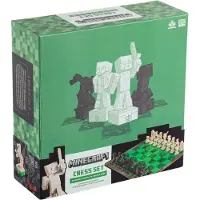 Noble Collection Minecraft – Schachspiel: Helden der Oberwelt gegen feindliche Mobs