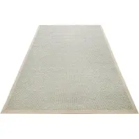 Esprit Outdoorteppich "Midland, ESP-22559", blau (beige, türkis), B:80cm H:5mm L:150cm, Polypropylen (PP), Teppiche, Outdoorteppich, In- und Outdoor geeignet, Läufer, Aussenbereich, Terrasse, Küche