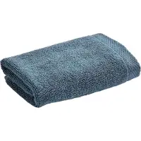 Christy Waschlappen "LUXE", blau (denim), B:33cm L:33cm, Walkfrottier, Waschlappen, Waschlappen, Luxus Waschlappen in Premium Qualität mit 730g/m2, 33x33cm, 6er Set
