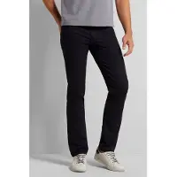 Bugatti 5-Pocket-Hose , Herren, Gr. 31, Länge 32, blau, 96% Baumwolle, 4% Elasthan, regular fit, Hosen 5-Pocket-Hose, mit langanhaltender Farbechtheit