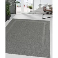 OTTO Teppich "Mistra", grau (anthrazit), B:200cm H:1mm L:280cm, Polypropylen, Teppiche, Teppich