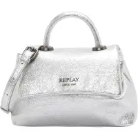 Replay Handtasche Umhängetasche Handbag Silver silberfarben
