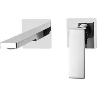 Paffoni Elle - Waschtischarmatur - Unterputz mit Einbaukörper, 2-Loch Montage, chrom EL106CR70