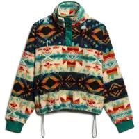 Superdry Super Soft Printed Henley Sweatshirt