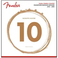 Fender 860XL Dura Tone-beschichtete Phosphorbronze-Akustikgitarrensaiten 10-48