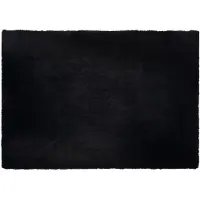 Oci Die Teppichmarke Hochflor-Teppich "ROCKY SOFT, Fell Haptik", schwarz, B:80cm H:35mm L:150cm, Polyester, Teppiche, Hochflor-Teppich, Kunstfell, weich, kuschelig, maschinell gewebt, Kaninchen Haptik