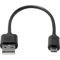 ProXtend Przewód USB 2.0 A do Micro B M/M Czarny 15CM, USB2AMB-00015