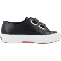 Superga Modell S2125CW Freizeitschuhe für Damen und Herren Farbe Schwarz