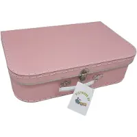 Gerkimex Playwood Cardboard Koffer Set Pink, 3st.