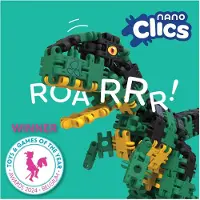 Clics Toys Nano Clics Für kreative Baumeister 500 Teile, Clicformers