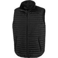 Result Genuine Recycled - Weste für Herren LT5836 (3XL) (Schwarz)