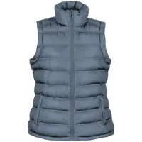 Result Ice Bird Damen Steppweste / Weste FK652 (M) (Frostgrau)