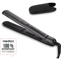 Medion Glätteisen "HS1 (MD19925)" Flexible Styling-Platten mit Temperatursensor, 5 regelbare Heizstufen