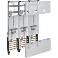 Hager ZL33X4T Komplettfeld, universZ, 1050mm, 3ZP, 3-feld, Ausf. NRW SH MV N-sachsen EON-Mitte