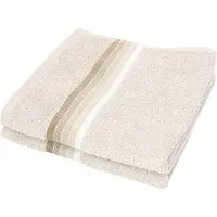 Dyckhoff Handtücher "Chenille", (Packung, 2 St., 2x Handtuch (50x100cm)