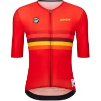 Santini Uci World Champion Spain 2025 Kurzarm-radtrikot
