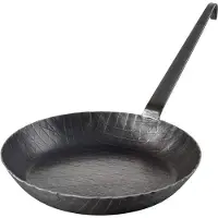 Albert Turk GmbH & Co. KG Turk FRY PAN 65230 Bratpfanne, 28 cm max. Durchmesser, Gusseisen/Gussaluminium, Induktionsherd-geeignet